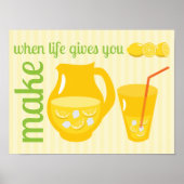 Make Lemonade Poster (Vorne)