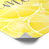 Make Lemonade Poster (Ecke)