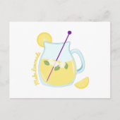 Make Lemonade Postkarte (Vorderseite)
