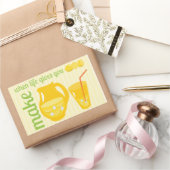 Make Lemonade Rechteckiger Aufkleber (Schenken)