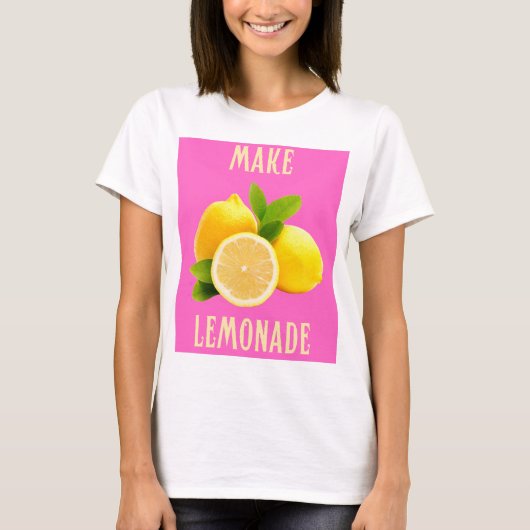 Make Lemonade - Summer Vibes T - Shirt (Vorderseite)