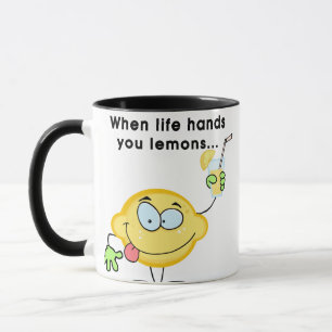 Make Lemonade Tasse