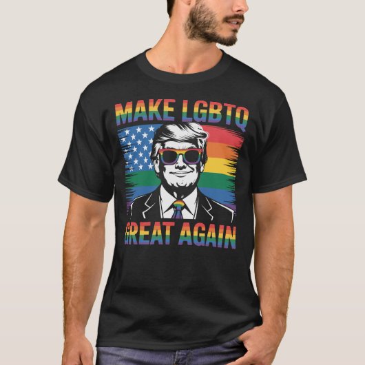 "MAKE LGBTQ WIEDER GROSS" Satireframpreis T-S T-Shirt (Vorderseite)