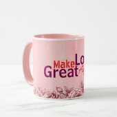 Make Love Great Again Valentins-Tassen Tasse (Vorderseite Links)