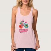 Make love not war tank top (Vorderseite)