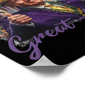 Make Mardi Gras Great Again Lustiges Karnevalskost Poster (Ecke)