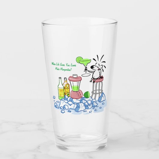 MAKE MARGARITAS von Jeff Willis Art Glas (Vorderseite)