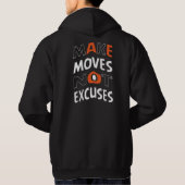 MAKE MOVES men's hoodies (Rückseite)