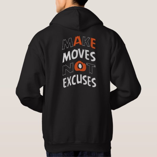 MAKE MOVES men's hoodies (Rückseite)