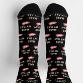 Make My Day Socken (Oben)
