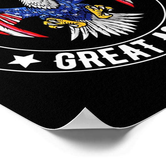 Make My Shoulder Great Again Funny Shoulder Surger Poster (Ecke)