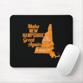 Make New Hampshire Great Again Build A Wall Mousepad (Mit Mouse)