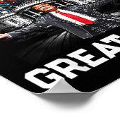 Make New Year Great Again Happy New Years Eve Day Poster (Ecke)