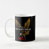 Make No Peace With Evil Archangel Michael Design ( Kaffeetasse (Links)