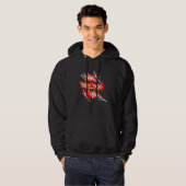 Make Not War Graffiti Hoodie (Vorne ganz)