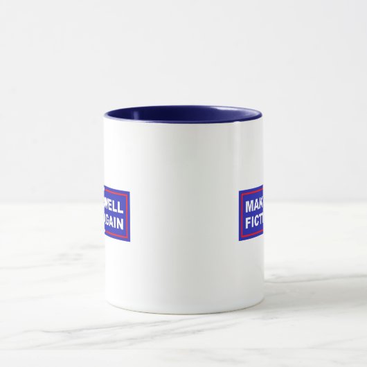 Make Orwell Fiction Again Tasse (Zentrum)