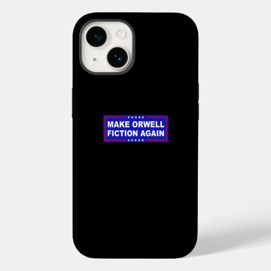 Make Orwell Fiktion Wieder Case-Mate iPhone Hülle (Rückseite)
