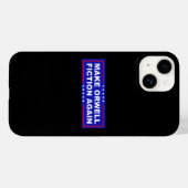 Make Orwell Fiktion Wieder Case-Mate iPhone Hülle (Rückseite (Horizontal))