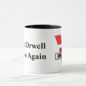 Make Orwell Fiktion wieder Tasse (Zentrum)