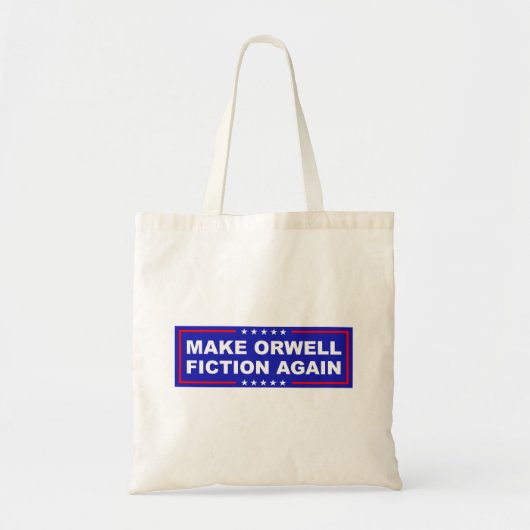 Make Orwell Fiktion Wieder Tragetasche (Vorne)