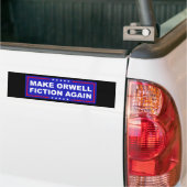 Make Orwell wieder Fiktion Autoaufkleber (Auf Lkw)
