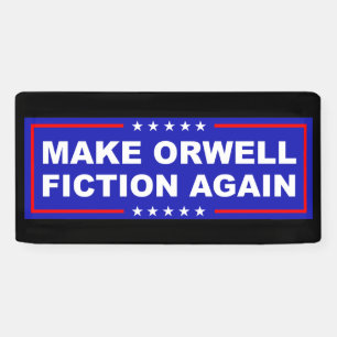 Make Orwell wieder Fiktion Banner