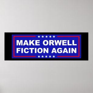 Make Orwell wieder Fiktion Poster