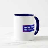 Make Orwell wieder Fiktion Tasse (VorderseiteRechts)