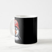 Make Penguin Steuerfrei Again - Pinguine gegen Tru Kaffeetasse (Vorderseite Links)