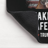 Make Pets Safe Again Boxer Hund Trump Mousepad (Ecke)