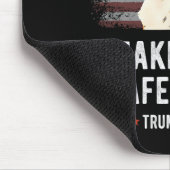 Make Pets Safe Again Corgi Hund Trump Mousepad (Ecke)