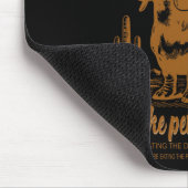Make Pets Safe Again Cowboy Dachshund Hund Abstimm Mousepad (Ecke)