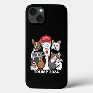 Make Pets Safe Again Trump 2024 Rette Unsere Haust Case-Mate iPhone Hülle