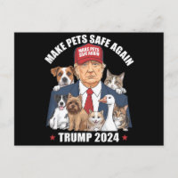 Make Pets Safe Again Trump 2024 Rettet Unsere Haus