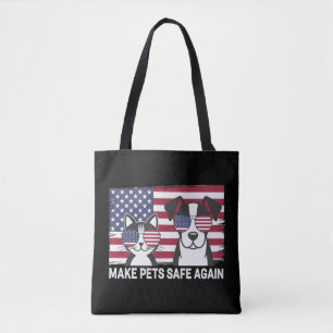 Make Pets Safe Again Trump Harris Debatte 2024 Tasche
