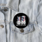 Make Pets Safe Again Trump Harris Debatte Hunde Ka Button (Beispiel)
