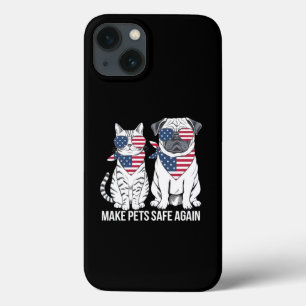 Make Pets Safe Again Trump Harris Debatte Hunde Ka Case-Mate iPhone Hülle