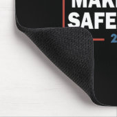 Make Pets Safe Again Trump Harris Dete frisst die Mousepad (Ecke)