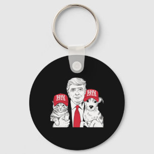 Make Pets Safe Again Wahl Mega Trump Lustig Det Schlüsselanhänger