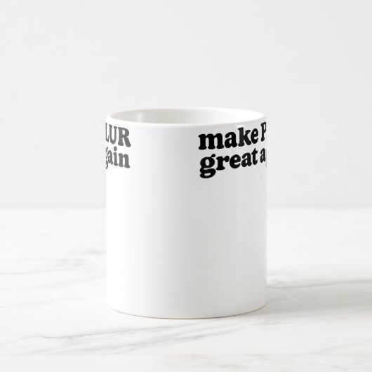 Make Plur Great Again Edm Rave Festival Kaffeetasse (Mittel)