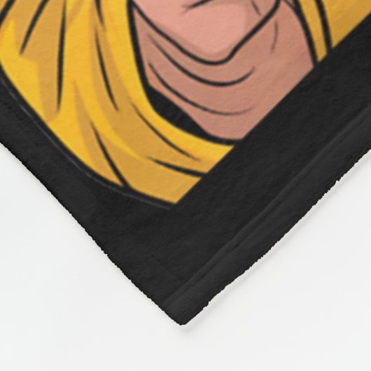 Make Purim Funny Again Funny Trump Purin  Fleecedecke (Ecke)