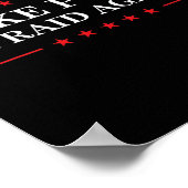 Make Putin Afraid Again - Support Ukraine And Stop Poster (Ecke)