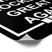Make Rangers Hockey Great Again Poster (Ecke)