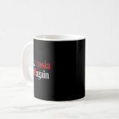 Make Russia Small Again Ruhm der Ukraine Slava Ukr Kaffeetasse (Vorderseite Links)