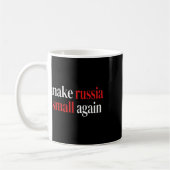 Make Russia Small Again Ruhm der Ukraine Slava Ukr Kaffeetasse (Links)