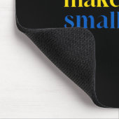 Make Russia Small Again Ukraine-Flaggenfarbe  Mousepad (Ecke)