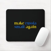 Make Russia Small Again Ukraine-Flaggenfarbe  Mousepad (Mit Mouse)