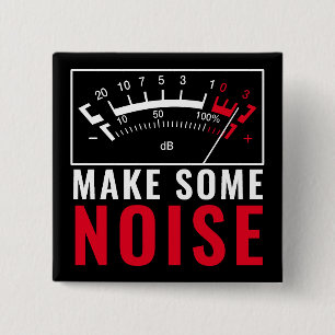 Make Some Noise: Stereo dB Meter Button