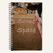 Make Some Space Bullet Journal Notebook Notizblock (Vorderseite)