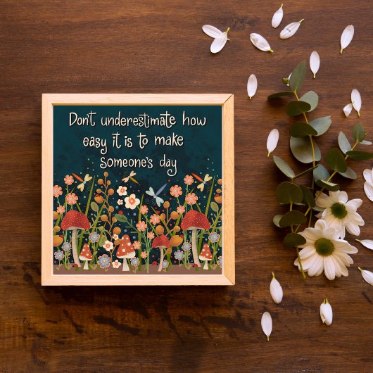 "Make Someone's Day" Inspirivity Foto Print